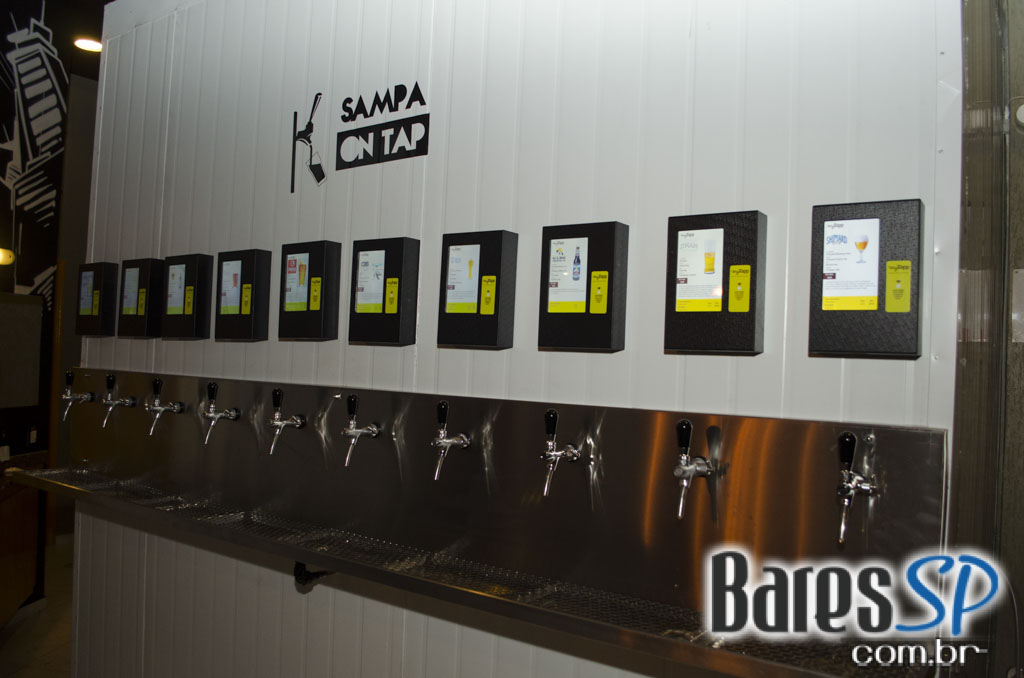 Bar Sampa On Tap inaugurou sábado com novo conceito e cerveja artesanal
