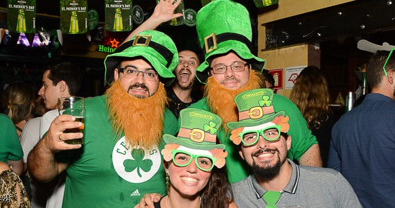 OMalleys realiza comemoração do St. Patricks com shows de irish music e rock