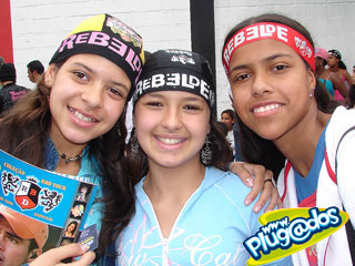 Ação Promocional Plugados Adria – Show RBD – Portão 17 Ação Promocional Plugados Adria – Show RBD – Portão 17