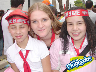 Ação Promocional Plugados Adria – Show RBD – Portão 17 Ação Promocional Plugados Adria – Show RBD – Portão 17