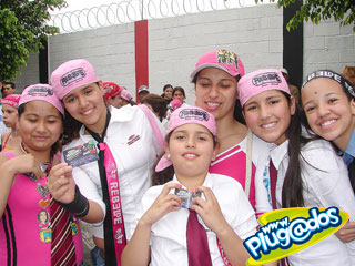 Ação Promocional Plugados Adria – Show RBD – Portão 18 Ação Promocional Plugados Adria – Show RBD – Portão 18