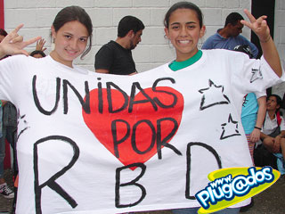 Ação Promocional Plugados Adria – Show RBD – Portão 18 Ação Promocional Plugados Adria – Show RBD – Portão 18