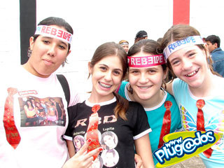 Ação Promocional Plugados Adria – Show RBD – Portão 18 Ação Promocional Plugados Adria – Show RBD – Portão 18