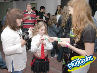 Ação Promocional Plugados Adria – Show RBD – Camarim Ação Promocional Plugados Adria – Show RBD – Camarim