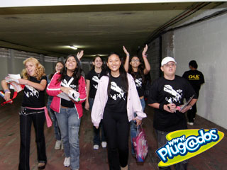 Ação Promocional Plugados Adria – Show RBD – Camarim Ação Promocional Plugados Adria – Show RBD – Camarim