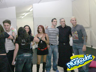 Ação Promocional Plugados Adria – Show RBD – Camarim Ação Promocional Plugados Adria – Show RBD – Camarim
