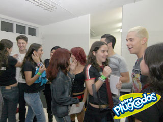 Ação Promocional Plugados Adria – Show RBD – Camarim Ação Promocional Plugados Adria – Show RBD – Camarim