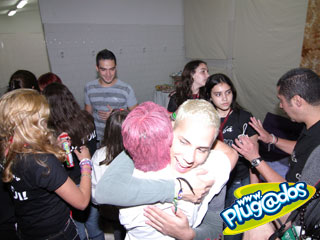 Ação Promocional Plugados Adria – Show RBD – Camarim Ação Promocional Plugados Adria – Show RBD – Camarim