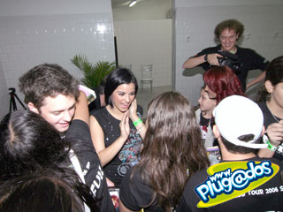 Ação Promocional Plugados Adria – Show RBD – Camarim Ação Promocional Plugados Adria – Show RBD – Camarim