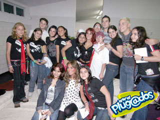 Ação Promocional Plugados Adria – Show RBD – Camarim Ação Promocional Plugados Adria – Show RBD – Camarim