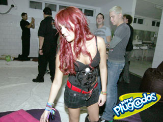 Ação Promocional Plugados Adria – Show RBD – Camarim Ação Promocional Plugados Adria – Show RBD – Camarim