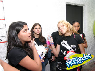 Ação Promocional Plugados Adria – Show RBD – Camarim Ação Promocional Plugados Adria – Show RBD – Camarim