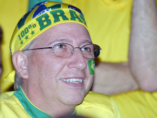 Torcida Amarula - Jogo Brasil x França no Chácara Santa Cecília Torcida Amarula - Jogo Brasil x França no Chácara Santa Cecília