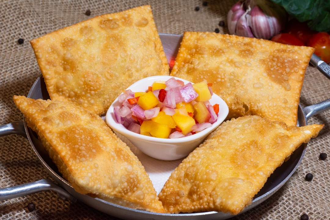 Pastel de Braga 4 Minipastéis Esquina do Boteco-Pastel de Braga 4 Minipastéis