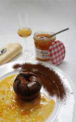 Mini bolo de chocolate com geléia de laranja BaresSP BOLO-DE-LARANJA.gif