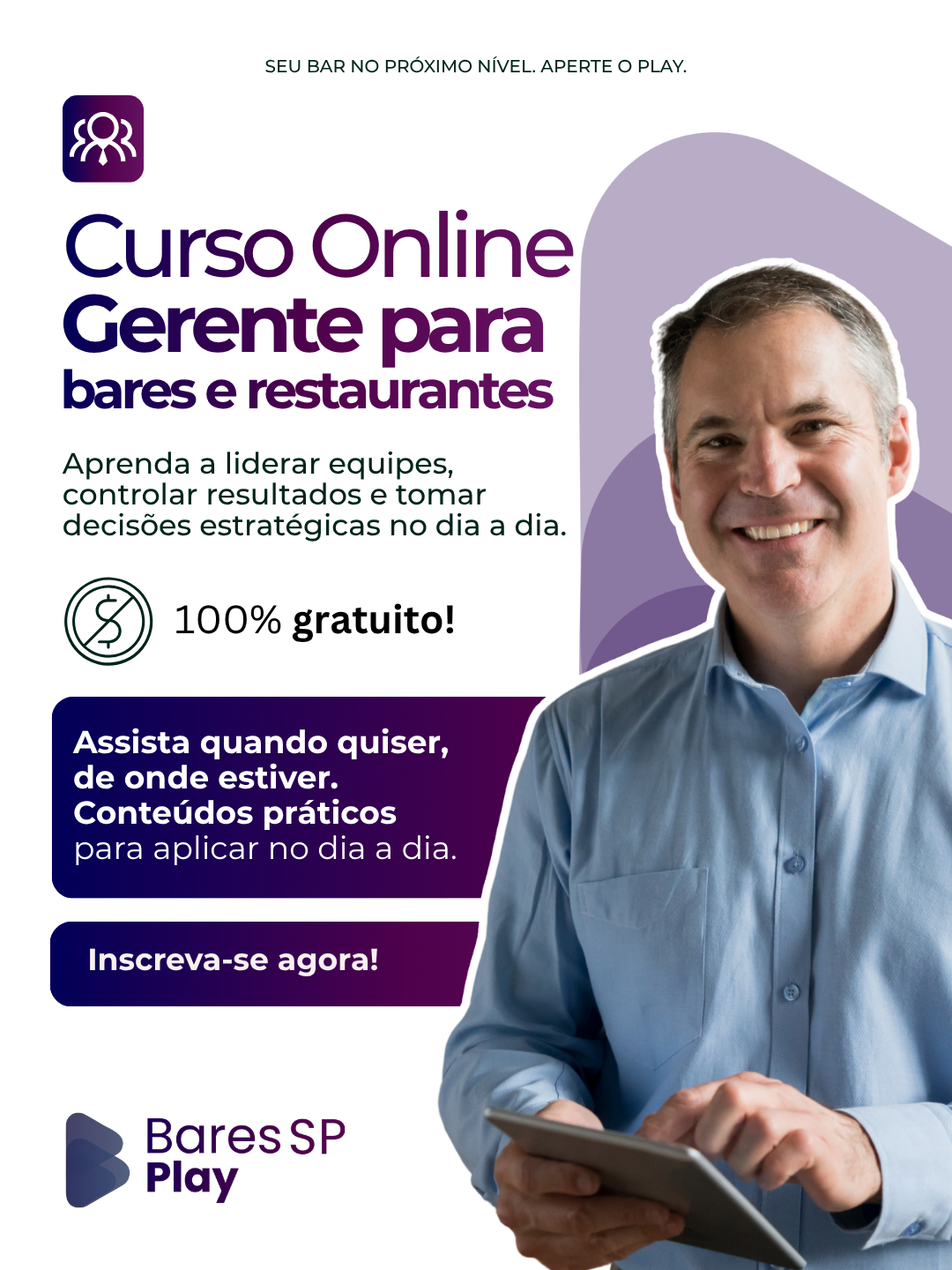 Mini Curso Online de Gerente para Bares e Restaurantes