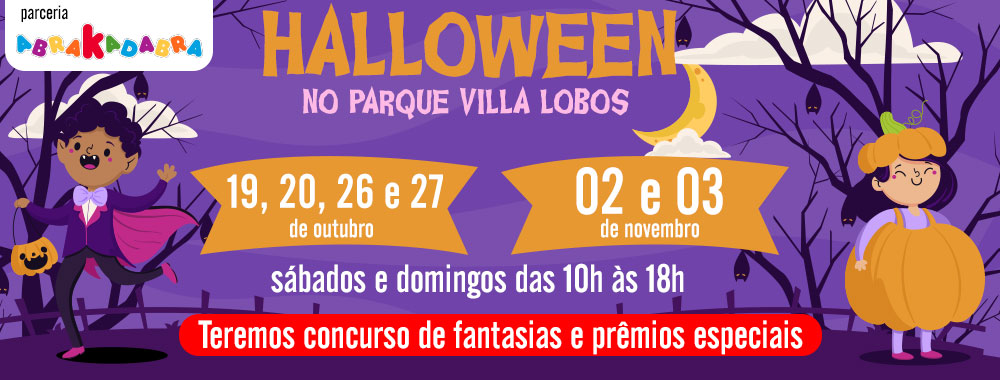 Halloween no Parque Villa Lobos