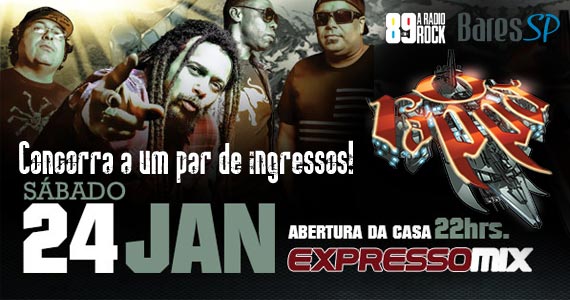 Concorra a 1 par de ingressos para o show do O  Rappa no Expressomix