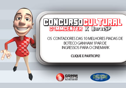 Promoção CommCenter X BaresSP 