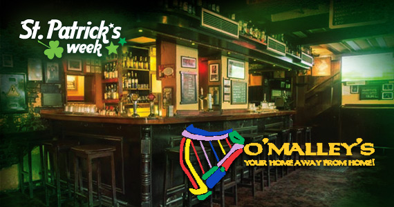 O'maley's chama para festa de St Patrick's Week