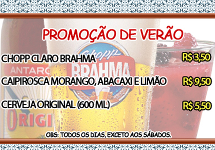 Promoção de Verão!