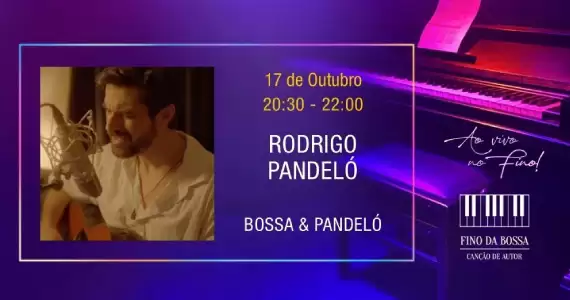 Rodrigo Pandeló no Fino da Bossa