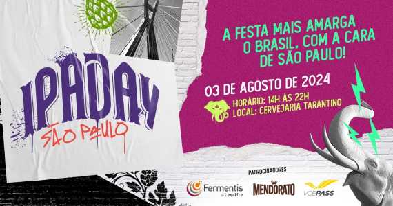 Eventos BaresSP IPA Day São Paulo na Cervejaria Tarantino